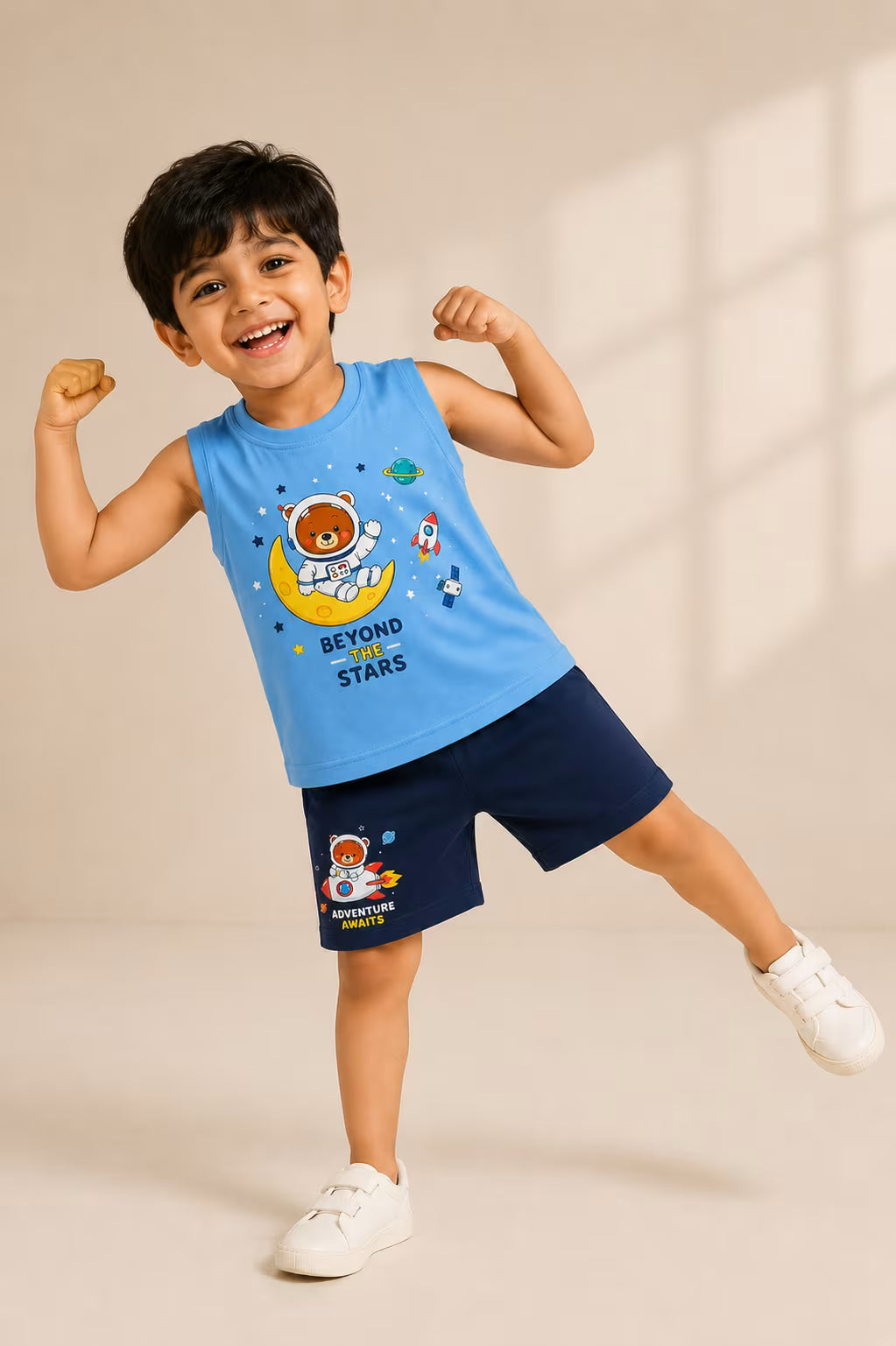 Blue Astronaut Co-Ord Set for Boys
