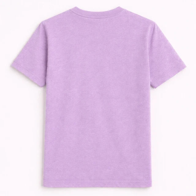 Men's Lavender 100% Cotton T-Shirt | 180 GSM Premium Regular Fit