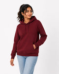 Women's maroon premium cotton hoodie – soft casual hoodie – 365BC