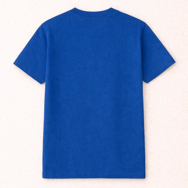 Men's Royal Blue 100% Cotton T-Shirt | 180 GSM Premium Regular Fit