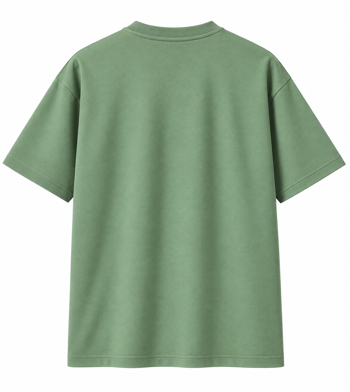 Men's Sage Green 210 GSM 100% Cotton Oversized T-Shirt